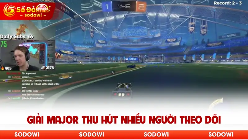 Giải Major thu hút nhiều người theo dõi